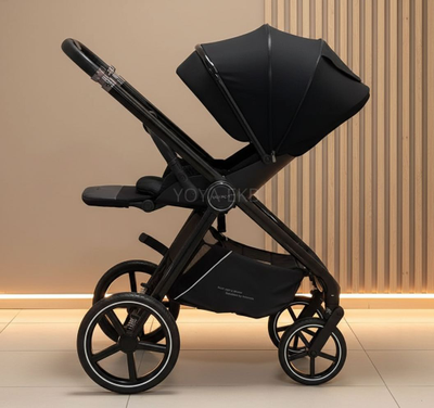 Детская коляска 3 в 1 Luxmom 812 Черный