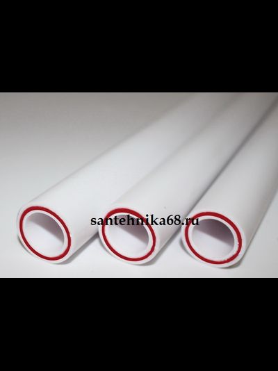 Труба пп полипропиленовая DN 25 PN 20 25 стекловолокно Valfex, Pro Aqua для отопления
