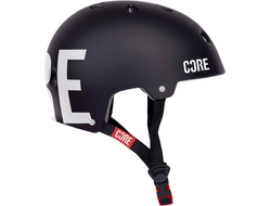 Купить защитный шлем CORE STREET (черно-белый) в Иркутске