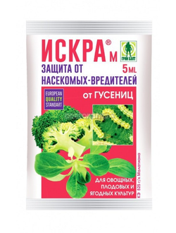 Искра  М  от гусениц