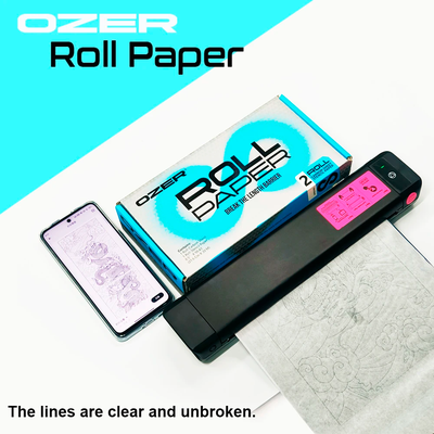 Трансферная бумага для машинного перевода OZER Roll Thermal Paper