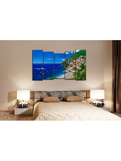 Модульная картина "Райский курорт"