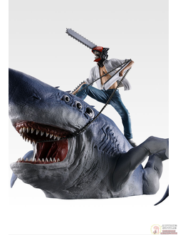 Фигурка Человек-бензопила (Chainsaw Man Ichiban Kuji, Mega Impact)