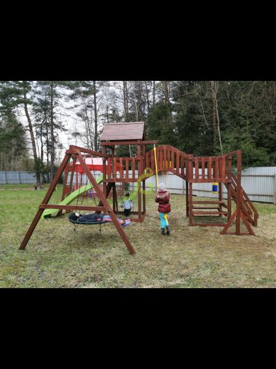 Детская площадка IgraGrad Панда Фани Мостик