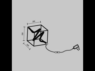 Настольный светильник Membrane, MOD345TL-L11BS3K, Maytoni