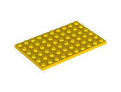 Plate 6 x 10, Yellow (3033 / 303324)