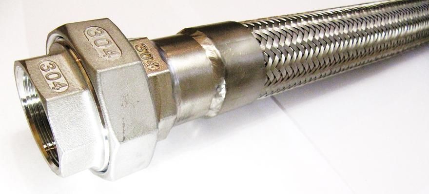 МРВД Металлорукав высокого давления с разъемными соединениями американка из нержавейки