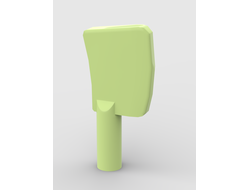 Minifigure, Utensil Cleaver, Yellowish Green (98369 / 6279137)