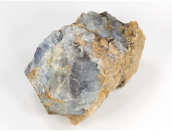 Корунд синий (сапфир), кристалл, Индия (34*24*22 мм, 29 г) №36101