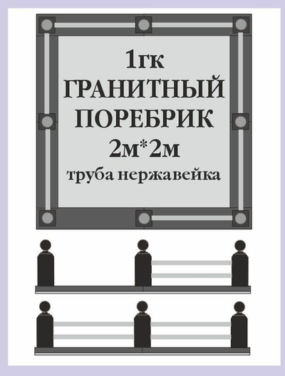 Комбинированная ограда 1