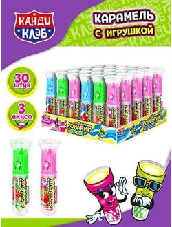 Карамель "Фонарик Лолли" ассорти 3г*30шт*12бл.