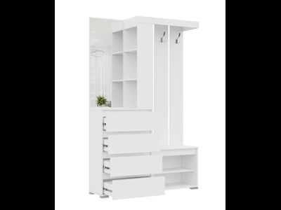 Хелен Прихожая 1260х1980х355 белый