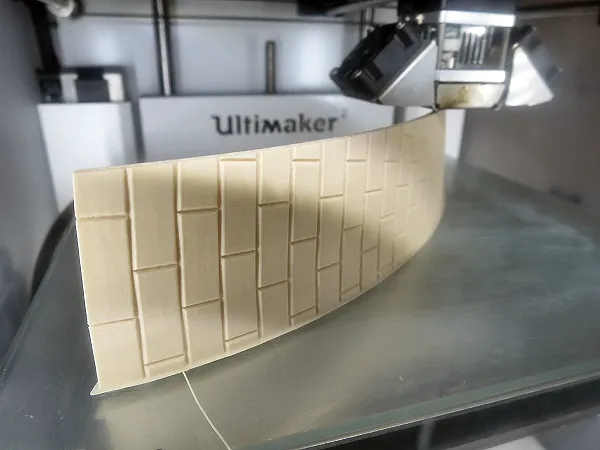 Французская беседка: 3D печать фрагмента купола