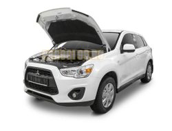 Амортизаторы капота, 2 шт. АвтоУпор для Mitsubishi ASX I / I рестайлинг / I рестайлинг 2 2010-2013 /2012-2016 / 2016-20