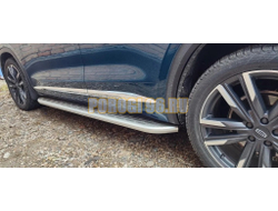 Пороги OEM Style для Geely Monjaro 2021-