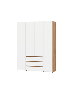 Шкаф 4-створчатый с ящиками «Некст» 160 см