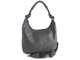 (АРТИКУЛ: 9429) СУМКА МЕШОК, БОЛЬШАЯ, НАТУРАЛЬНАЯ КОЖА, СЕРАЯ, ЧЕРЕЗ ПЛЕЧО, С ТЕКСТИЛЬНЫМ РЕМНЕМ