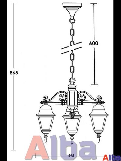 Quadro S 79970/3 bl Парковый светильник