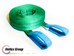 Усиленный буксировочный ремень 12т 5м для автомобилей массой до 12 т.