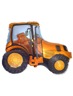 Фольгированный шар Машина, надутый гелием с ленточкой