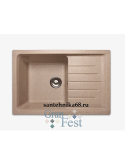 Керамическая мойка для кухни Granfest Гранфест GF-P760L реверсивная 1 секционная мойка