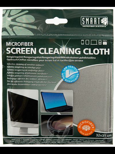 SMART Салфетка для оптики (замша). Размер 32×31 см. Арт. 3317