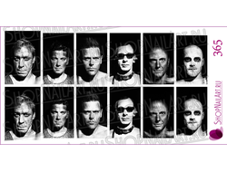 Слайдер-дизайн 365 - Легендарная группа Rammstein, ч/б фото.