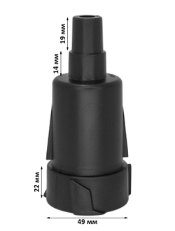 Ось привода измельчителя для комбайна Normann AFP-951