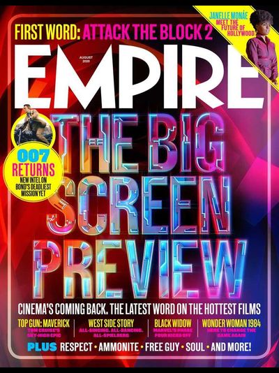 EMPIRE Magazine August 2020 The Big Screen Preview Иностранные журналы о кино в России, Intpressshop