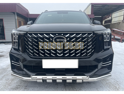 Защита переднего бампера G ПапаТюнинг для GAC GS8 2023-
