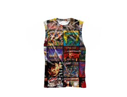 Майка 3D с полной запечаткой Сектор Газа, Юрий Хой №19