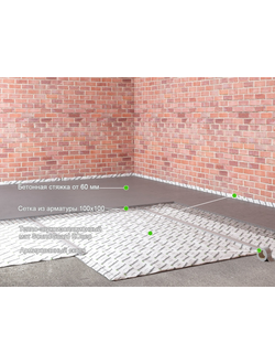 Звукоизоляция стяжки "Эконом"