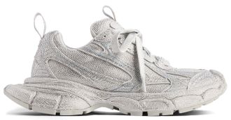 Balenciaga 3XL Trainers With Rhinestones Light Grey