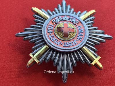 Звезда ордена Святой Анны с мечами, копия LUX! Лот № 29.