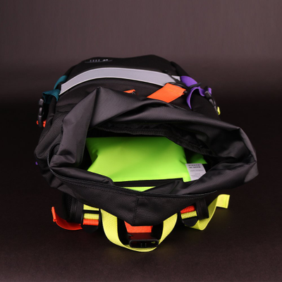 Рюкзак GO Technic Rolltop M Черный Цветной