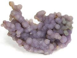 Халцедон фиолетовый виноградный, коллекционный образец, Индонезия (55*35*28 мм, 37 г) №35920