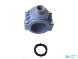 Хомут-врезка 75х 1  ПЭ UNIDELTA для водопровода