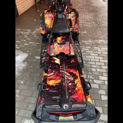 Наклейки на снегоход GEN4 G4 SKI DOO Expert Turbo №2203