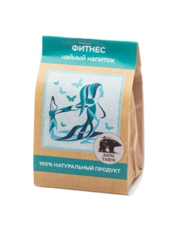Сбор травяной "Дары Тайги" "Фитнес", крафт-пакет, 100 гр.