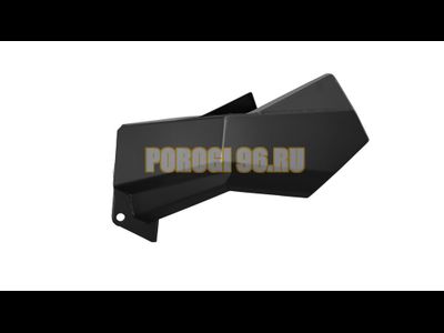 Передний силовой бампер серии Туризм на Nissan Navara III (D40 STX) 2010-2015 (02.049.01)