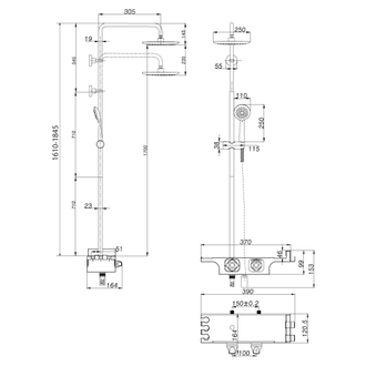 Смеситель для ванны Tropic LM7008C