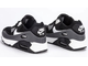 Air Max 90 Essential Black White (Экокожа) сзади