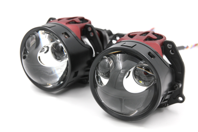 Билед модули Aozoom A30 2025 3.0 дюйма, 5500K, 4 чипа, 12V, 54W/79W, крепление 3R и съемное гаечное (комплект, 2шт)