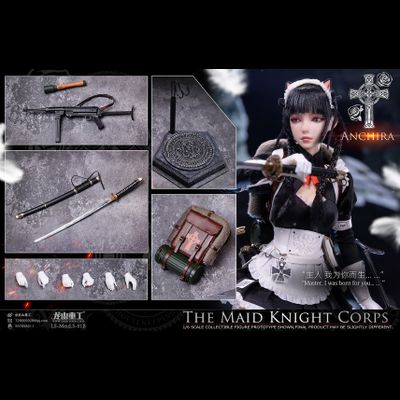 ПРЕДЗАКАЗ - Боевая горничная-стрелок - Коллекционная фигурка 1/6 Maid Knight Corps Grenade Soldier ANCHIRA (LS-Meid.S-01B) - Longshan ?ЦЕНА: 19500 РУБ.?