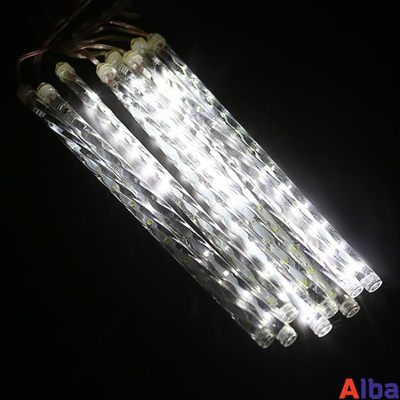 Сосульки светодиодные 10 шт, 80 см, 10 метров Белый