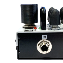 Насадка на кнопку педали эффектов, высокая (3D печать), 1 шт (черная)