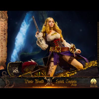 Эльфийка-пират Аиша - КОЛЛЕКЦИОННАЯ ФИГУРКА 1/6 Captain Aisha (WS018A) - War Story