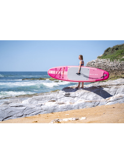SUP-доска надувная с веслом Aqua Marina Coral (Raspberry) 10'2"