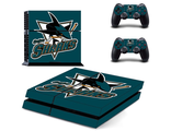 Виниловые наклейки для PS4 и джойстиков (San Jose Sharks)