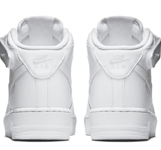 Nike Air Force 1 Mid White Арт 19